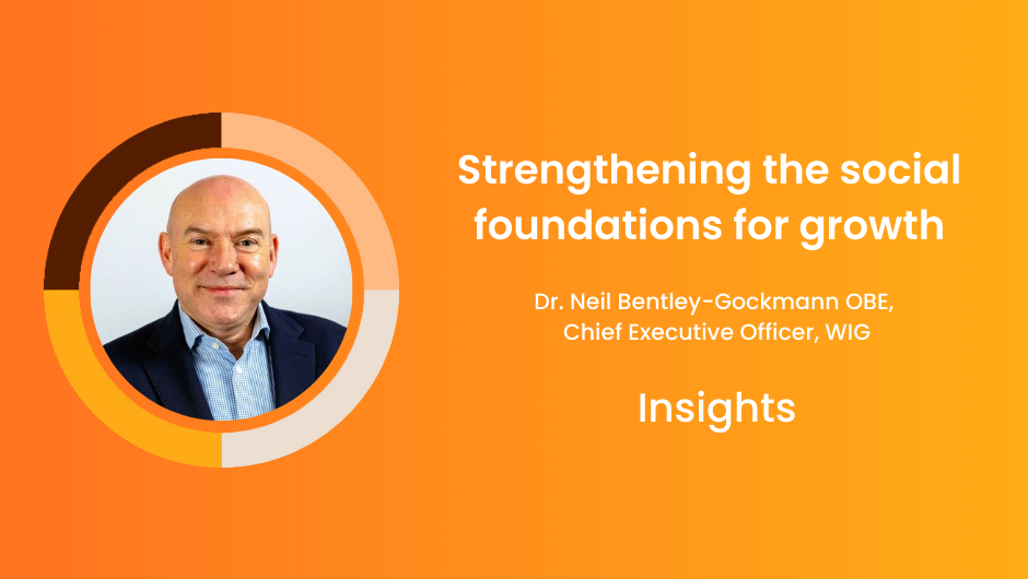 Dr. Neil Bentley-Gockmann OBE, Chief Executive Officer, WIG.